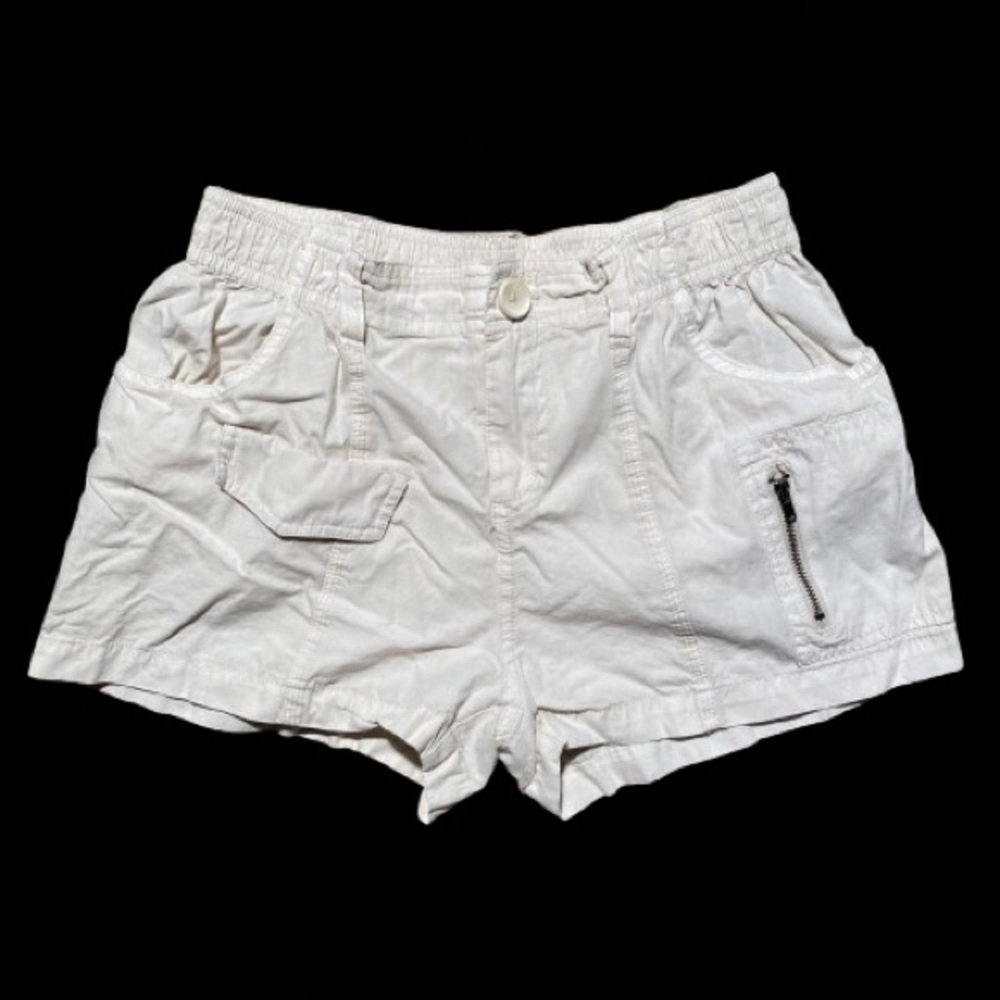 Wild Fable Women’s Off White Mid-Rise pull on camp short